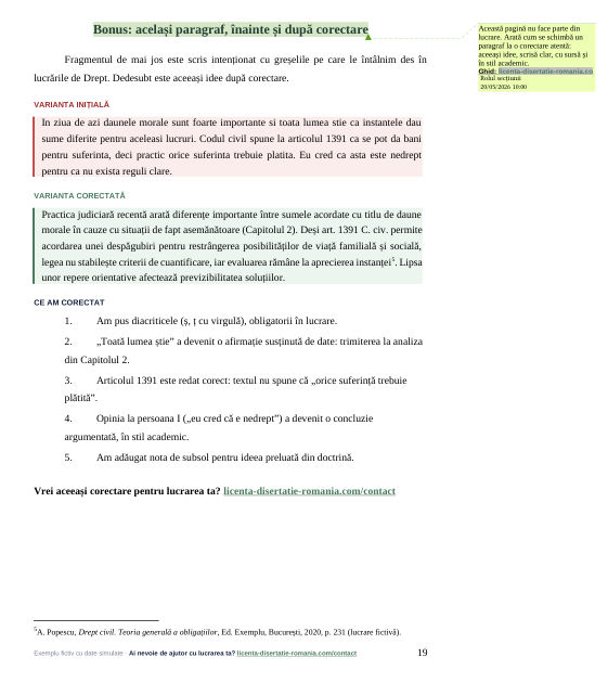 Pagină de exemplu pentru ghidul: Similaritate și AI