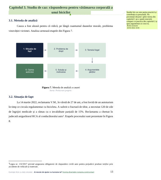 Pagină de exemplu pentru ghidul: Studiul de caz